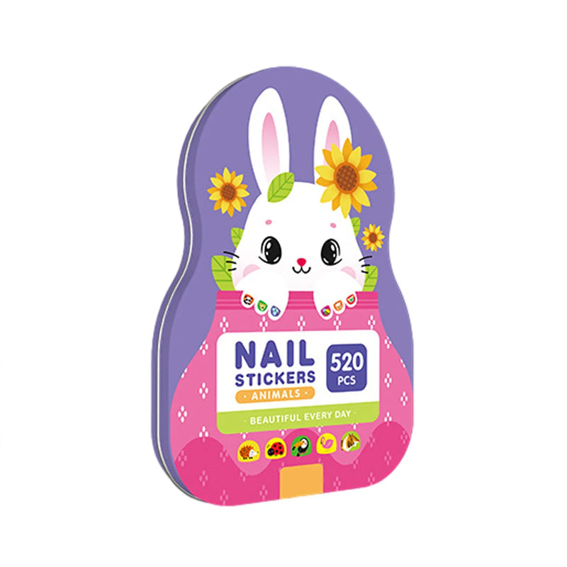 Conjunto de Adesivo para Unha Infantil