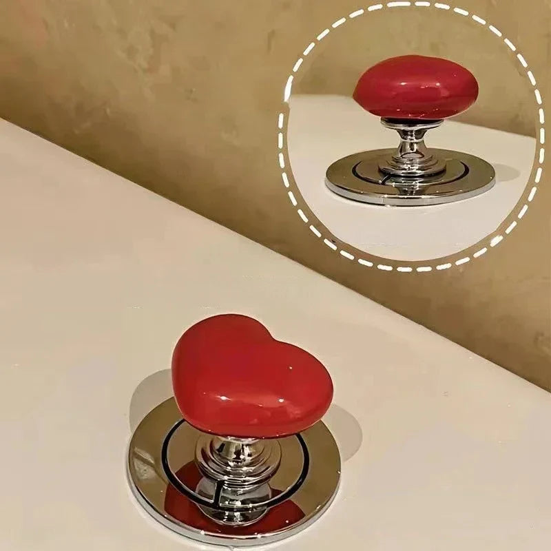Decoração de Coração para Botão