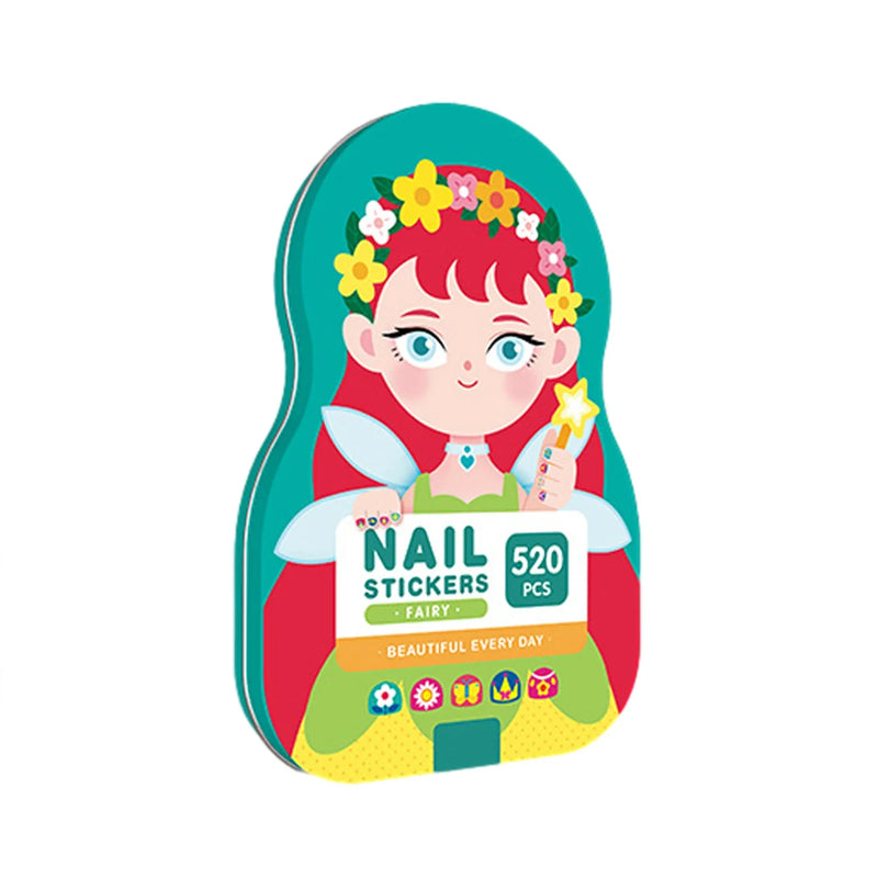 Conjunto de Adesivo para Unha Infantil
