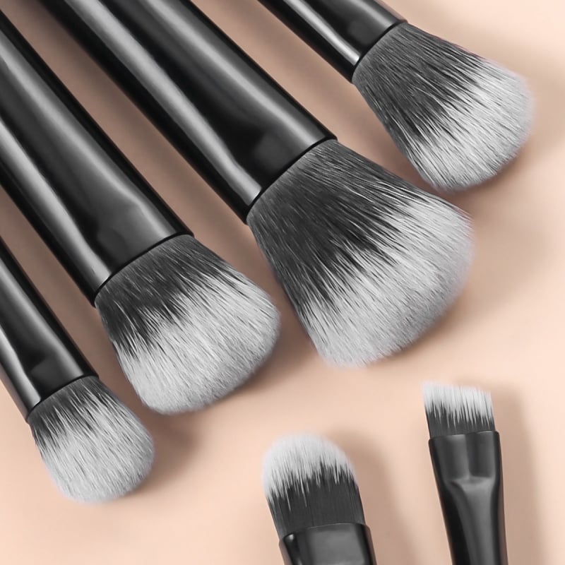 Kit de Pincéis de Maquiagem Portátil